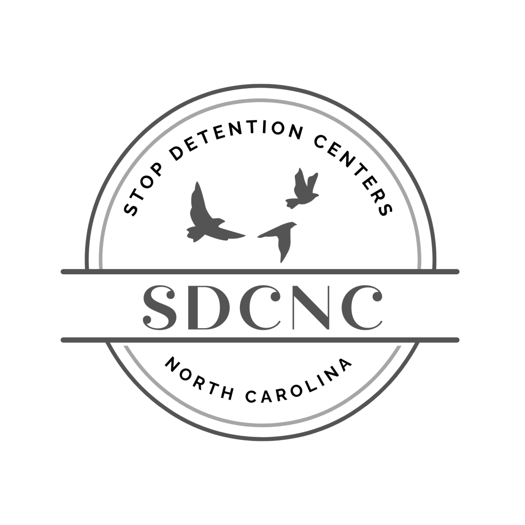 Stop Detention Centers NC logo